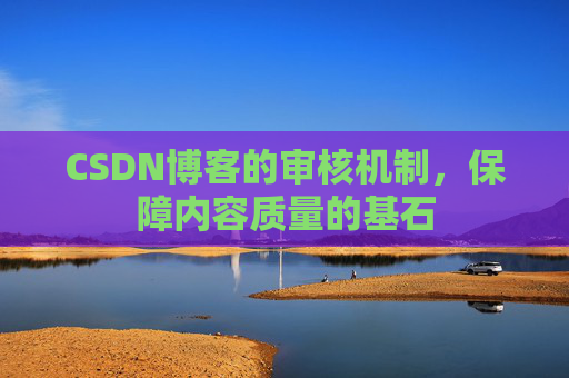 CSDN博客的审核机制,保障内容质量的基石